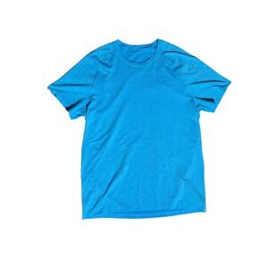 Lululemon Men's Metal Vent Tech Blue Performance Gym Training T-Shirt